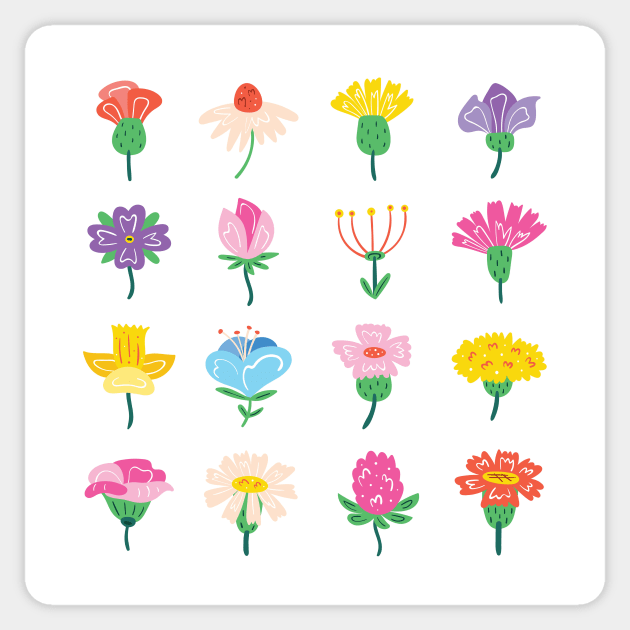 Plants Flower Sticker by Shop Ovov